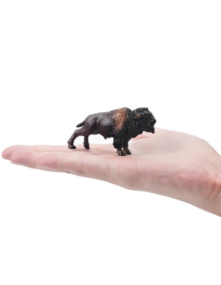 Figurine bison d'Amérique Toymany Small - Jouet réaliste