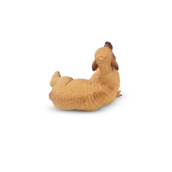 Figurine bébé alpaga couché Toymany - Cria réaliste