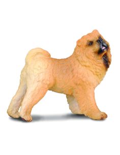 Chien chow-chow CollectA 88183 - La langue bleu-noir