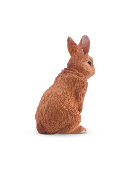 Figurine lapin néo-zélandais Toymany - Lapin roux