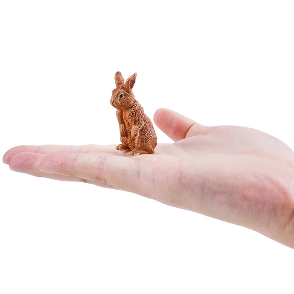 Figurine lapin néo-zélandais Toymany - Lapin roux