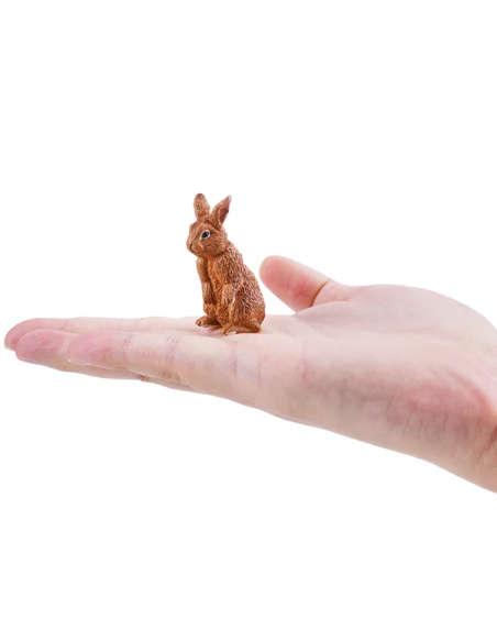 Figurine lapin néo-zélandais Toymany - Lapin roux