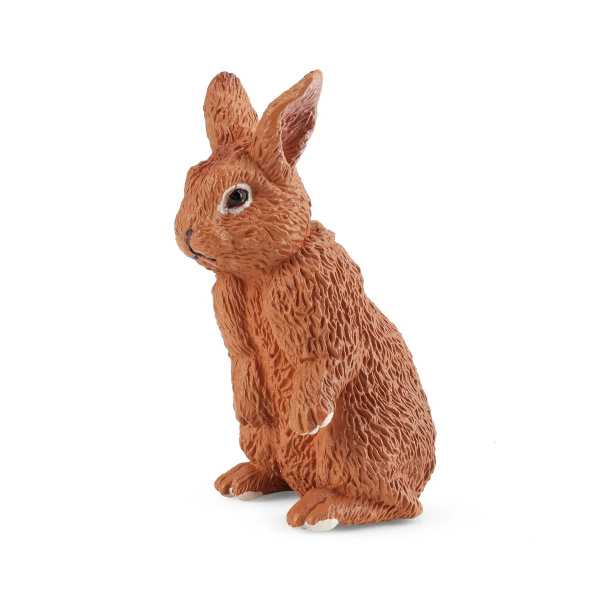 Figurine lapin néo-zélandais Toymany - Lapin roux