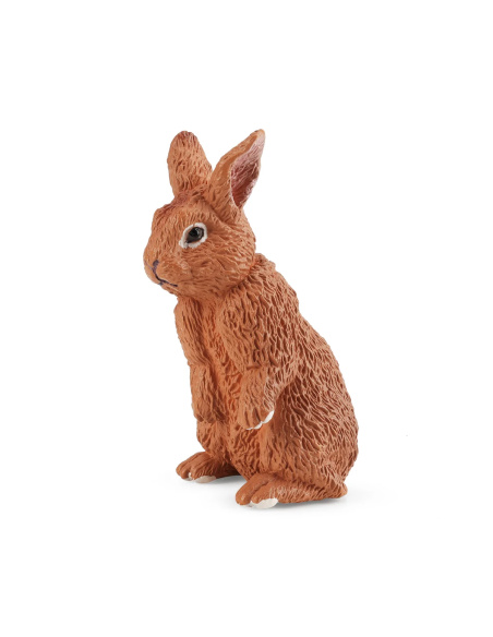 Figurine lapin néo-zélandais Toymany - Lapin roux