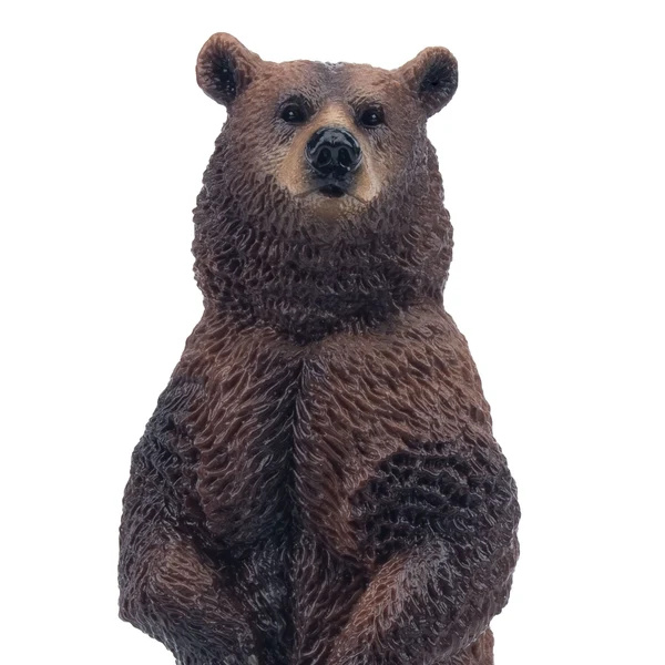 Figurine ours brun debout Toymany - Grand plantigrade