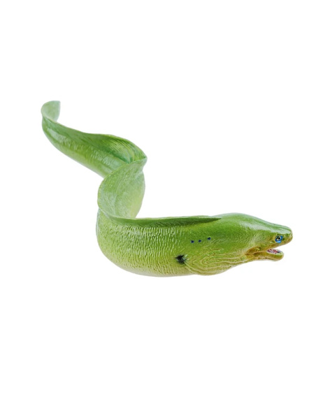 Figurine murène verte Toymany Small - Poisson récif