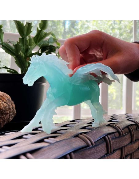 Figurine cheval d'eau Safari 110562 - Kelpie phosphorescent