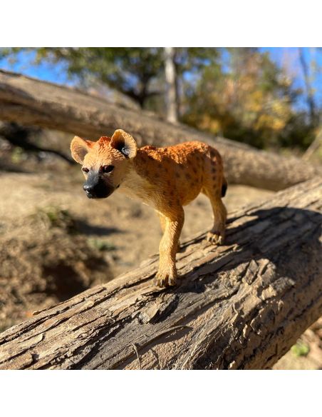 Figurine hyène tachetée Safari - Animal de la savane