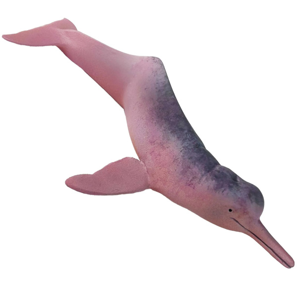 Figurine dauphin rose de l'Amazone Safari - Le boto