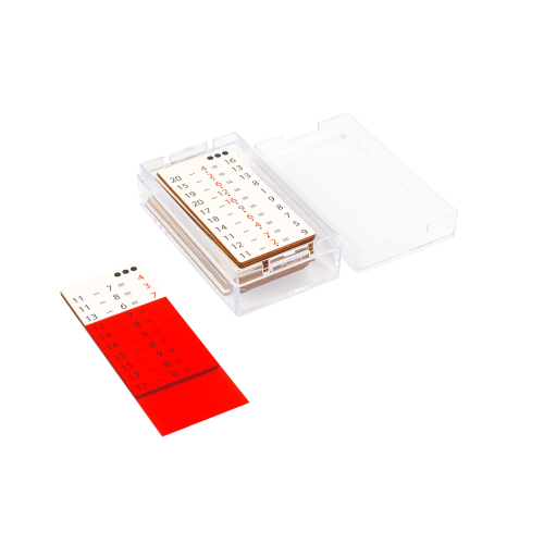 Table de Soustraction Autocorrective - Matériel pour Apprendre les Soustractions