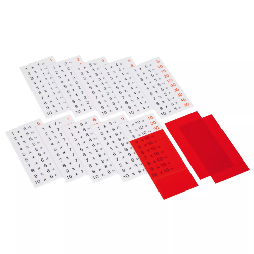 Aide aux tables de multiplication - Jegro 1354000 - Matériel pédagogique