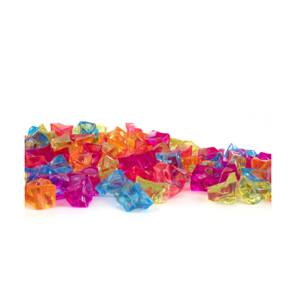 Gemmes de Comptage Translucides Miniland | Activités Éducatives pour Enfants 3-6 Ans