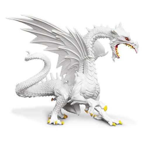 Glacias – Le Dragon des Neiges Luminescent | Figurine Safari Ltd® à Collectionner