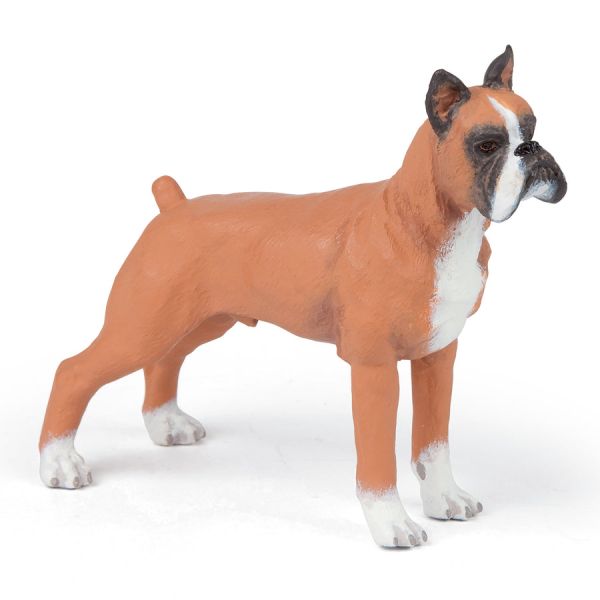Figurine chien boxer Papo 54019 - Race allemande
