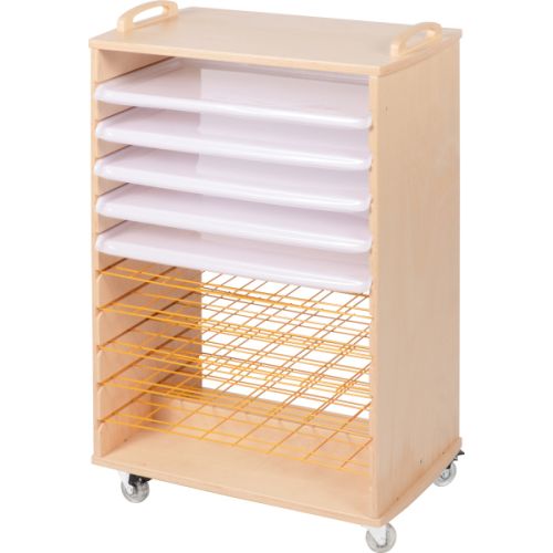Sèche-dessin bois double face A3 10 grilles, petit modèle | LesMinis