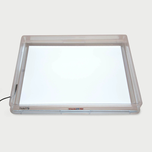 Grande table lumineuse A2 LED avec bac sensoriel | LesMinis
