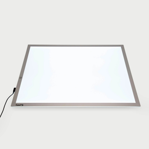 Grande table lumineuse A2 LED avec bac sensoriel | LesMinis 2
