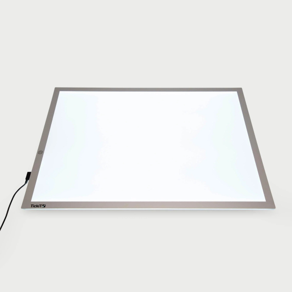 Grande table lumineuse A2 LED avec bac sensoriel | LesMinis