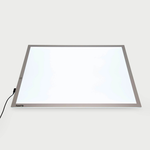 Grande table lumineuse A2 LED avec bac sensoriel | LesMinis