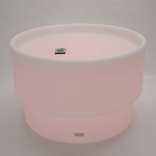 Table de découverte lumineuse ronde sans fil TickiT | LesMinis