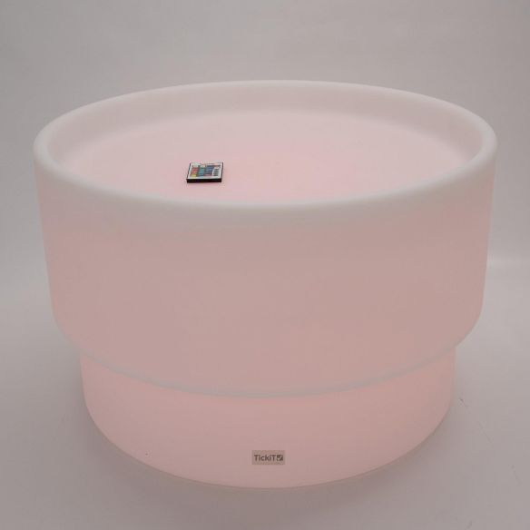 Table de découverte lumineuse ronde sans fil TickiT | LesMinis