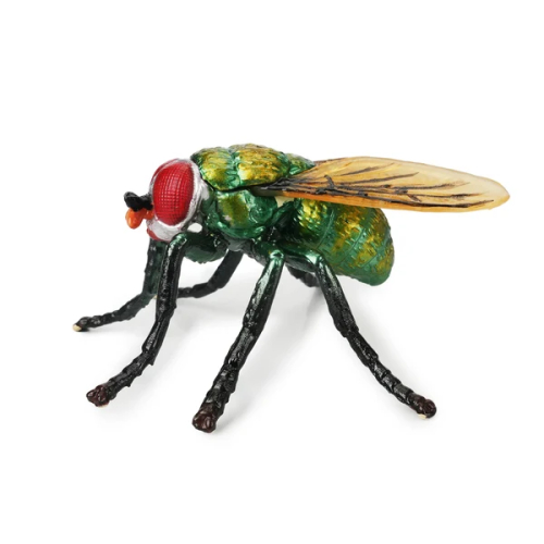 Figurine mouche verte Toymany - Insecte utile 2