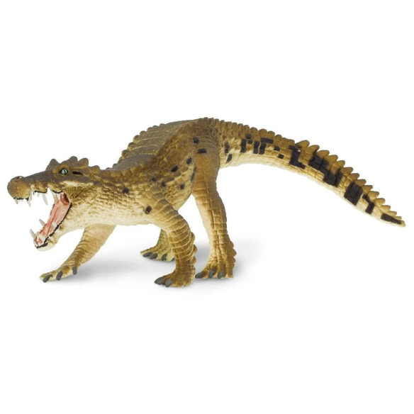 Figurine Kaprosuchus crocodile sanglier Safari Ltd 300829