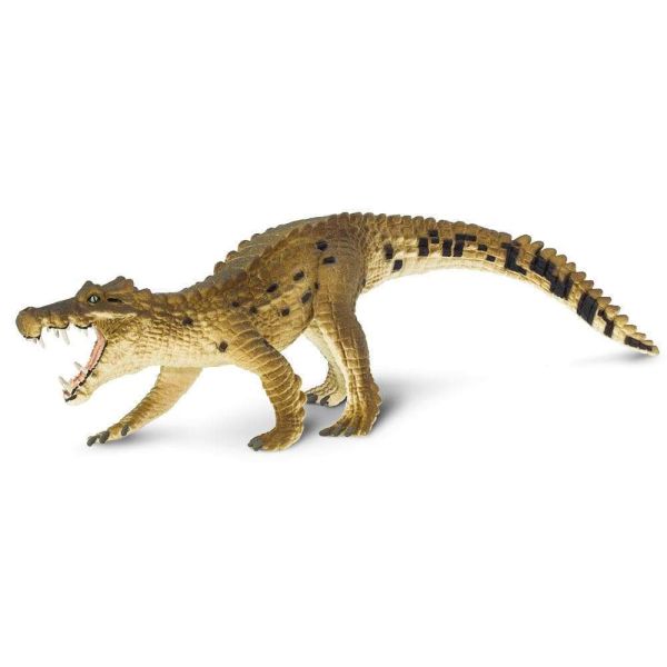 Figurine Kaprosuchus crocodile sanglier Safari Ltd 300829