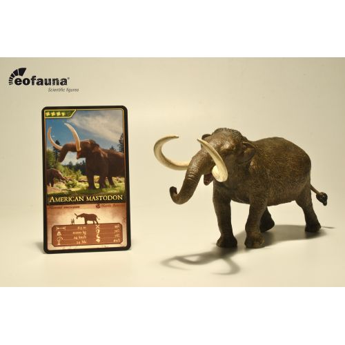 Figurine mastodonte d'Amérique Eofauna 1:35 - Pléistocène