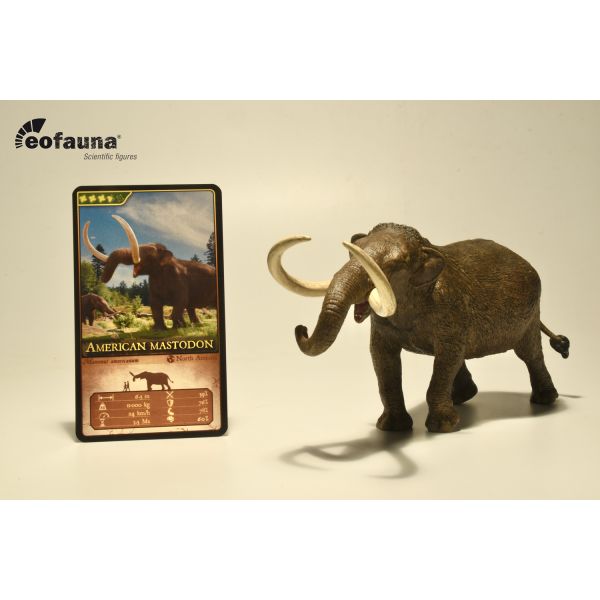 Figurine mastodonte d'Amérique Eofauna 1:35 - Pléistocène