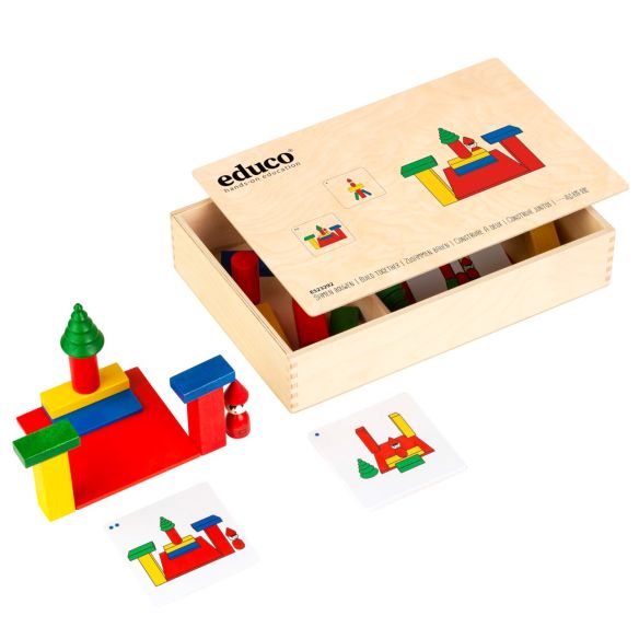 Construire à deux Educo : jeu de langage et de construction