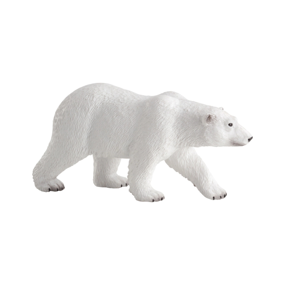Pack figurines ours polaire, phoque et renard polaire