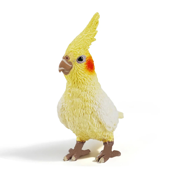 Figurine calopsitte jaune (perruche calopsitte) Toymany