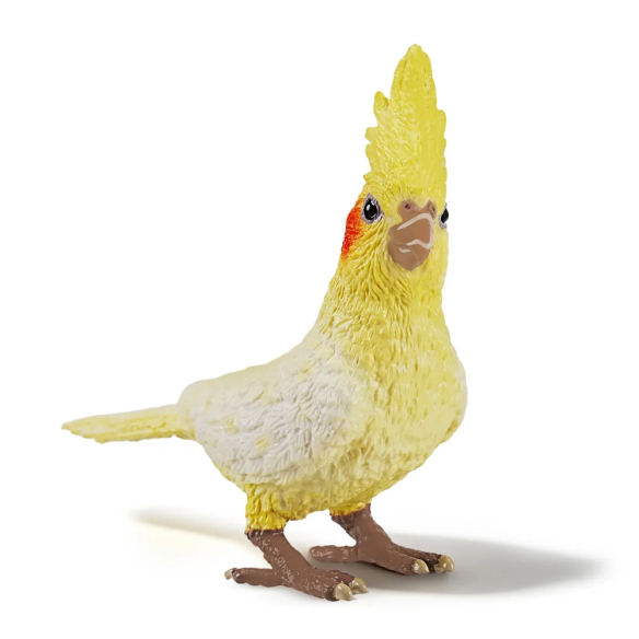 Figurine calopsitte jaune (perruche calopsitte) Toymany