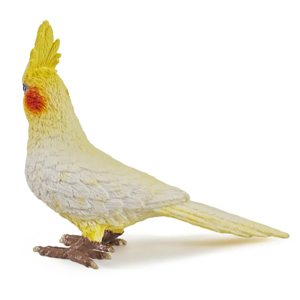 Figurine calopsitte jaune (perruche calopsitte) Toymany