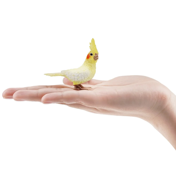 Figurine calopsitte jaune (perruche calopsitte) Toymany