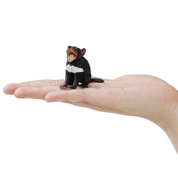 Figurine diable de Tasmanie ToyMany | Gueule ouverte, 5,6 cm