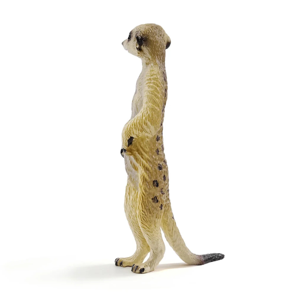 Figurine suricate sentinelle ToyMany | Dressé, réaliste