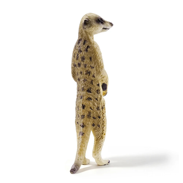 Figurine suricate sentinelle ToyMany | Dressé, réaliste