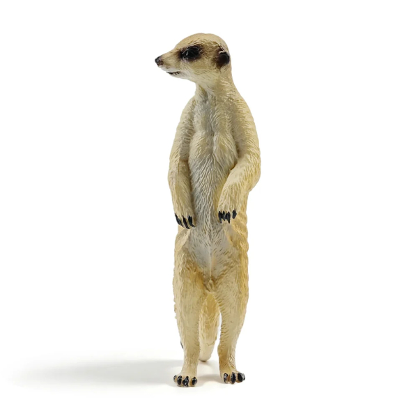 Figurine suricate sentinelle ToyMany | Dressé, réaliste