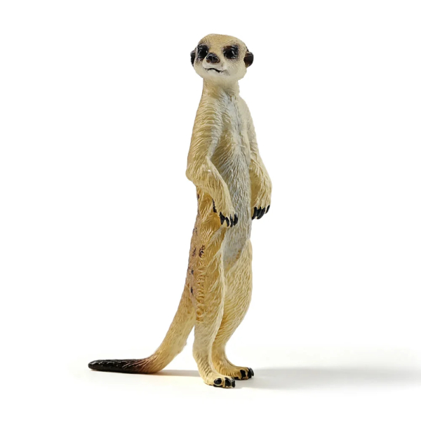 Figurine suricate sentinelle ToyMany | Dressé, réaliste