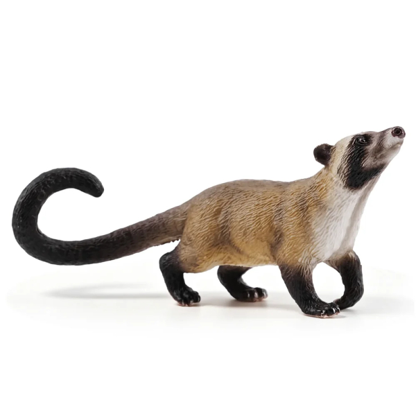 Figurine civette palmiste ToyMany | Animal d'Asie, réaliste