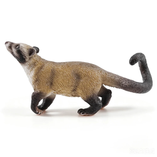 Figurine civette palmiste ToyMany | Animal d'Asie, réaliste