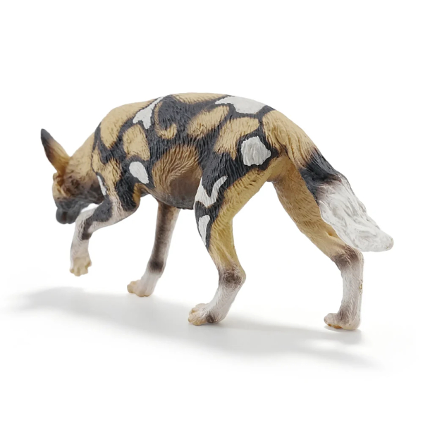 Figurine lycaon ToyMany | Chien sauvage d'Afrique, 8,5 cm