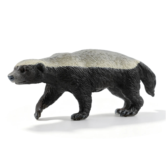 Figurine ratel ToyMany | Blaireau à miel réaliste, 8,9 cm