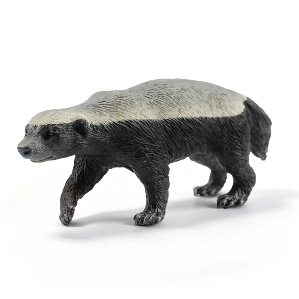 Figurine ratel ToyMany | Blaireau à miel réaliste, 8,9 cm