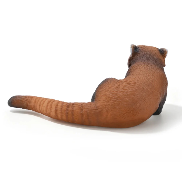 Figurine panda roux couché ToyMany