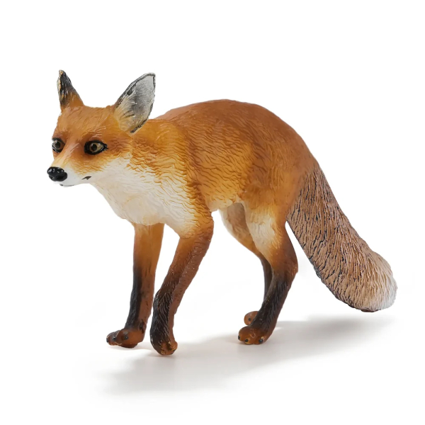 Coffret 12 figurines carnivores ToyMany | Panda roux, lycaon