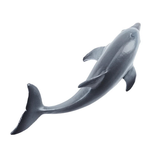 Petite figurine bébé dauphin ToyMany | Réaliste, 9,5 cm 2