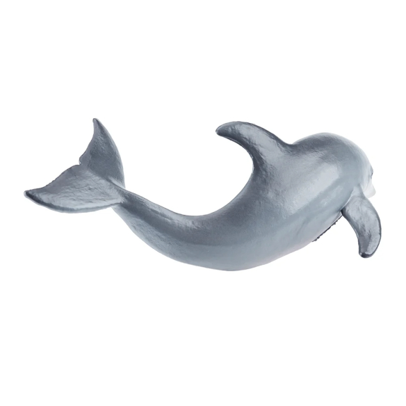 Petite figurine bébé dauphin ToyMany | Réaliste, 9,5 cm